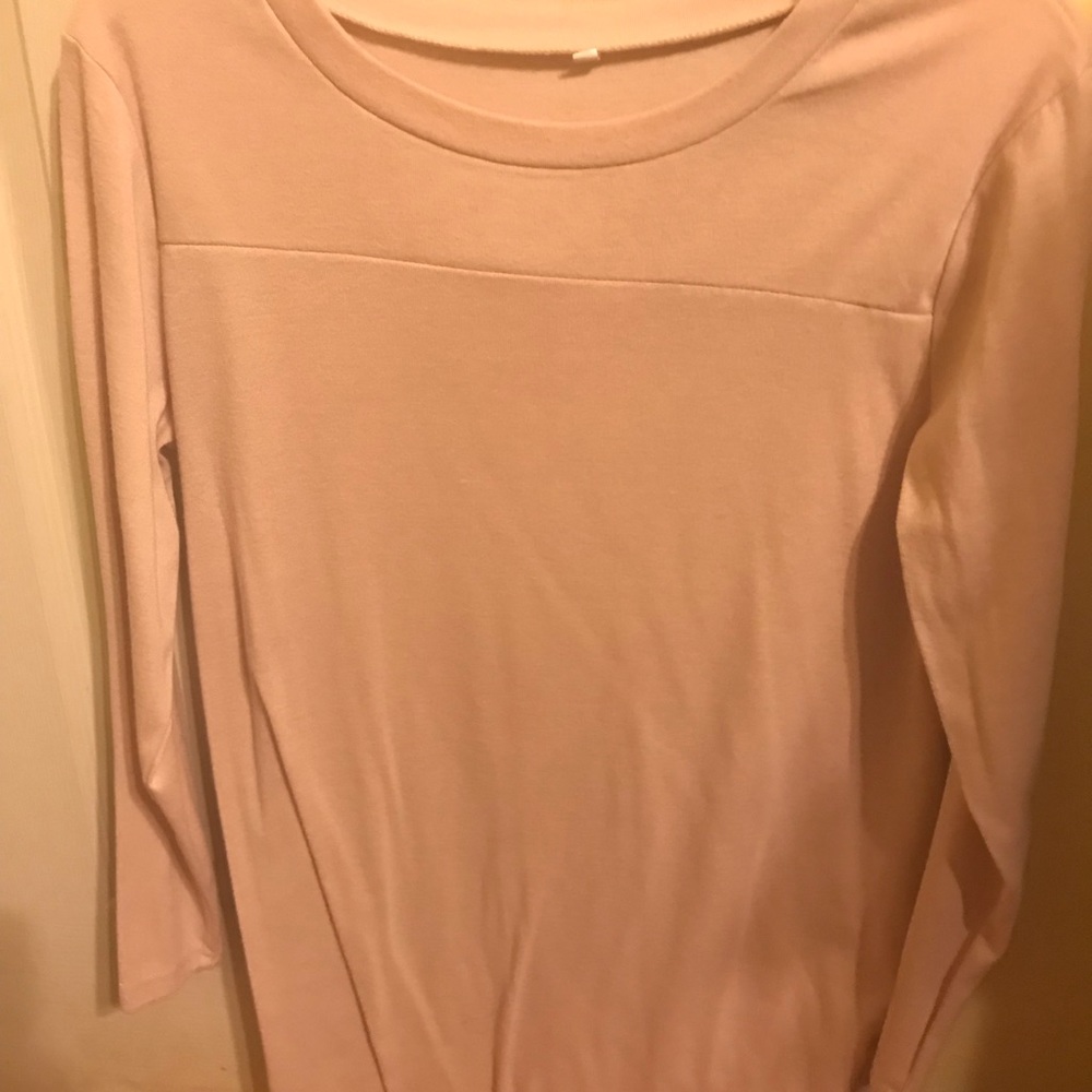 Boutique side button tunic